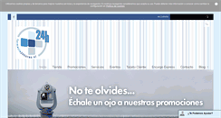 Desktop Screenshot of farmacia24horasonline.com